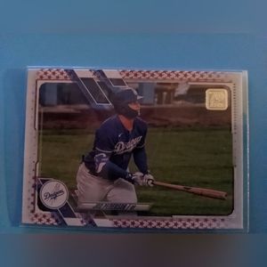 Topps 70th anniversary Joc Pederson Series One card. Limited edition 57/76 chase